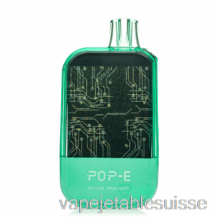 Vape Suisse Pop-e 10000 Machine Verte Jetable